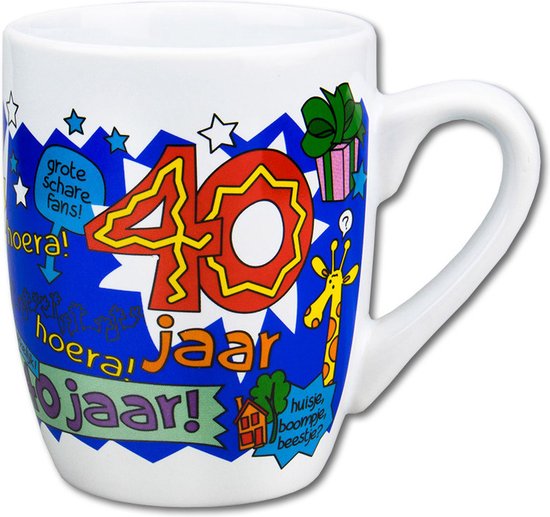 Ceramic Mug 40 Ans Rigolo drôle - Tasse Cadeau Anniversaire