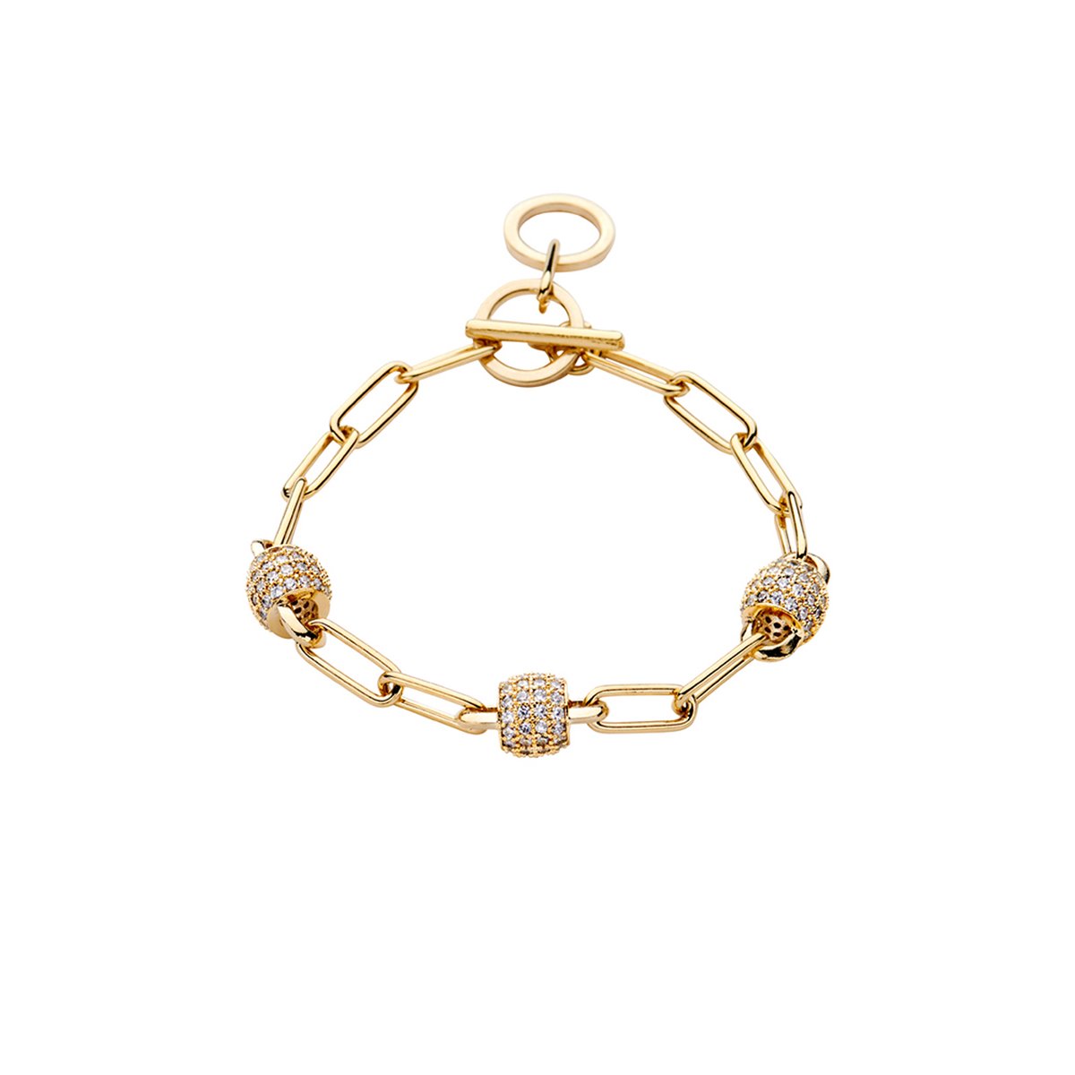 Les Cordes - Armband - ROBA (AB) - Goud - Metaal - Sieraad Dames - Juwelen