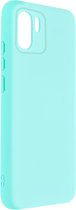 Geschikt voor Xiaomi Redmi A1 / A2 Siliconen Hoesje Semi-rigide Soft-touch - Turquoise