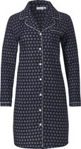 Pastunette Nachthemd dames Flanel - Blue Dots - 95Cm - 44 - Blauw