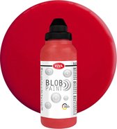 Viva Decor Blob Paint - 90ml - Schilderen- Verf - 3d effect - Nieuw, Kleurrijk - Ontspannend - Creative Hobby - DIY - Knutselen - Vrije tijd - Handwerken - Rood