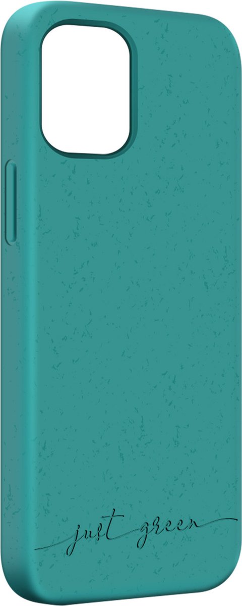 Apple iPhone 12/12 Pro biologisch afbreekbaar, Just Green turquoise hoesje