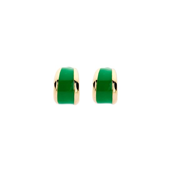 Perlin 10 stuks oorstekers goud met fitting 8 mm, messing metaal onbewerkte oorbellen, knutselen, doe-het-zelf sieraden maken (8 mm