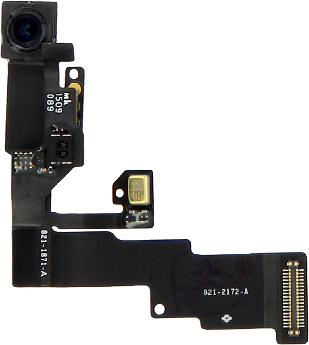Avizar Caméra Frontale avec Capteur de Proximité et Nappe de connexion - pour Geschikt voor Apple iPhone 6, Zwart