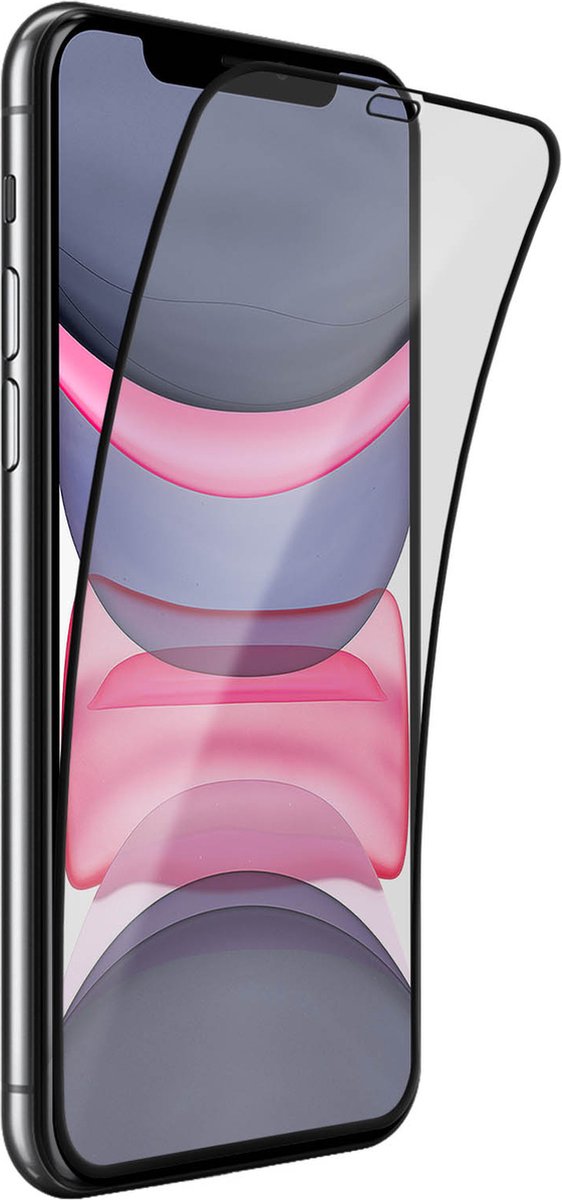 Geschikt voor Apple iPhone 11 Flexibel Glas 7H Schokbestendig Ultradun 0.2mm Flexibel Glas 3mk Zwart