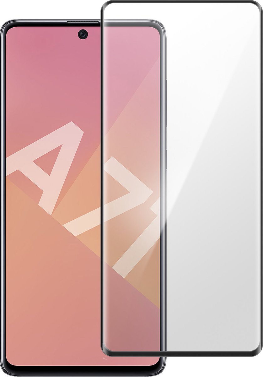 Gehard Glas Geschikt voor Samsung Galaxy A71 9H Anti-vlekken transparant