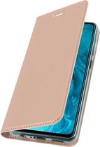 Honor 9X Lite Cover Kaarthouder Videostandaard Dux Ducis champagne