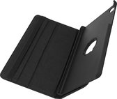 Geschikt voor Samsung Galaxy Tab A7 Lite Flip Cover 360° Roterende Standaard Zwart