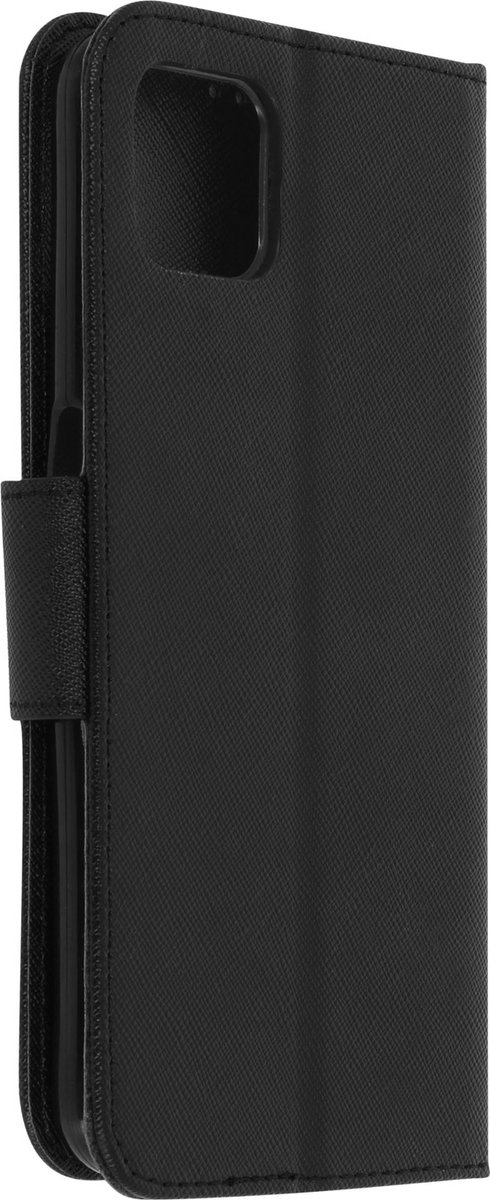 Geschikt voor Oppo A73 5G Wallet Case Video-ondersteuningsfunctie zwart