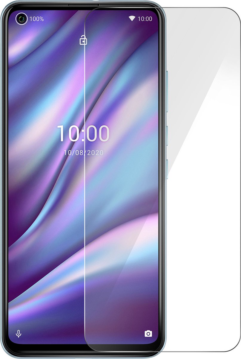 Gehard Glas Geschikt voor Wiko View 5/5 Plus 9H Anti-vlekken transparant