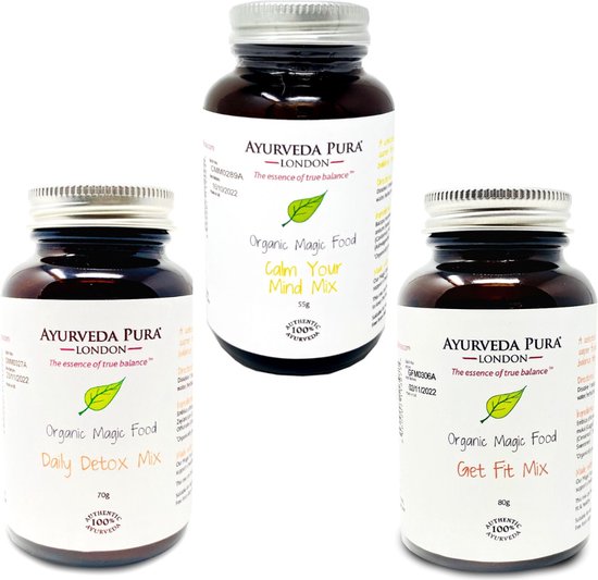 Ayurveda Pura Magix Food Mix Bundel Gezonde levensstijl