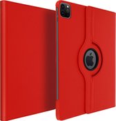 Geschikt voor Apple iPad Pro 11 / Air 2022, 2020 Flip Cover 360° Roterende Standaard rood