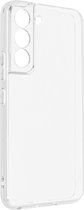 Geschikt voor Samsung Galaxy S22 Case Resistant Soft Flexible Gel Silicone transparant