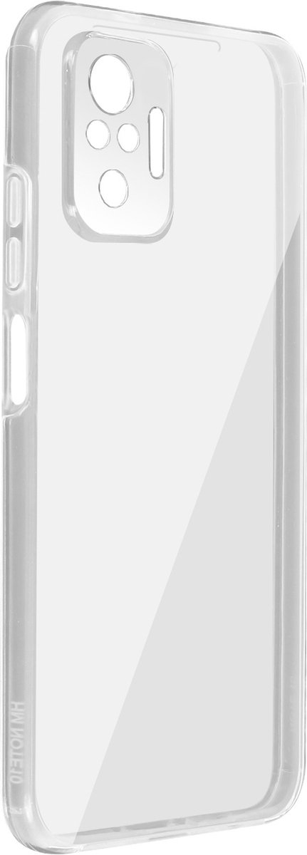 Integraal Hoesje Geschikt voor Xiaomi Redmi Note 10 Pro met harde achterkant