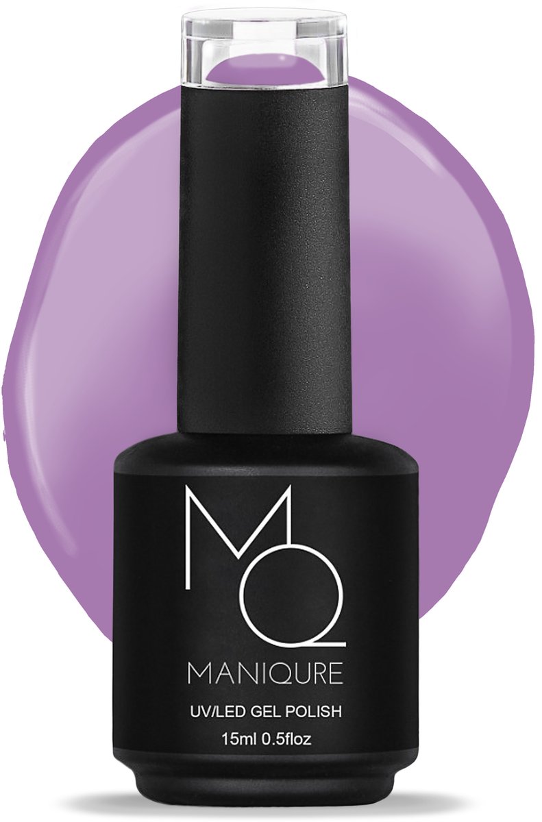 ManiQure - Gel Nagellak - Lilac Lily - Paars - Glanzend - Vegan nagellak