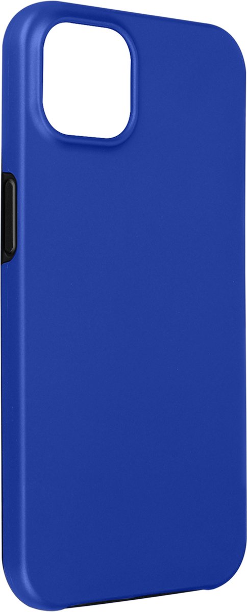Avizar Hoesje Geschikt voor iPhone 13 Mini Volledige Bescherming Voor en Achter, Blauw