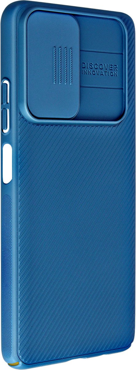 Xiaomi Poco M4/Note 11S Hybrid Case Camera Cover Nillkin Blauw