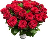 21 rode rozen boeket