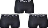 Gianvaglia 8037 Dames Boxershorts – Set van 3 - Korte Pijp - Zwart - XL