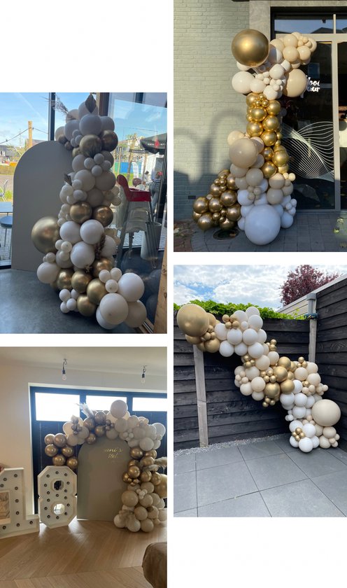 Ballonnenboog Tunnel Standaard Clusters van 4 - – Full