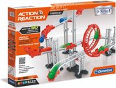Clementoni Wetenschap en Spel - Action & Reaction - Knikkerbaan - Knikkerbaan Starterset - STEM-speelgoed