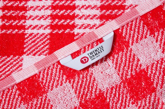 Pacific Coast Textiles Damast Jacquard Handdoeken met Verfraaide Rand Set, Katoen, Ivoor, Enkele maat, 6-delig