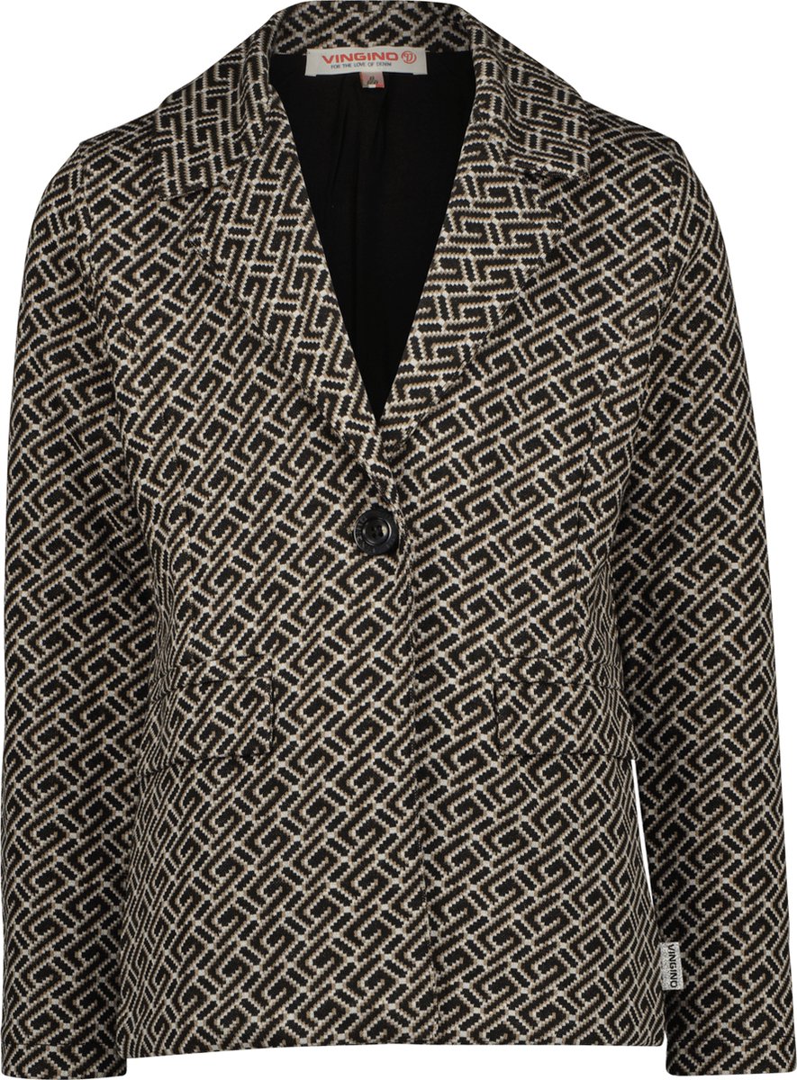 Vingino Tenley Blazers Meisjes - Zwart - Maat 176