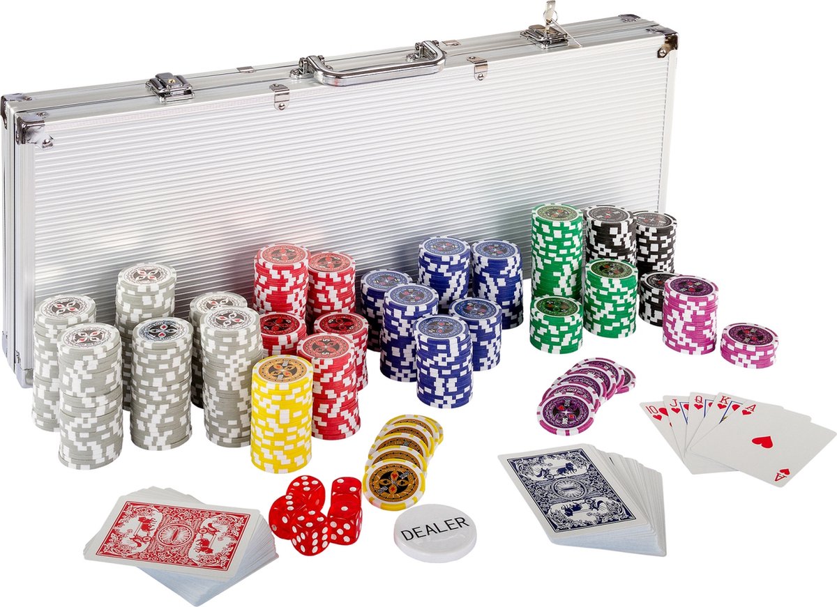 Poker Pokerset Poker set Poker chips Poker fiches Poker