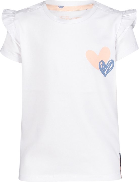 4PRESIDENT T-shirt meisjes - White - Maat 104 - Meiden shirt