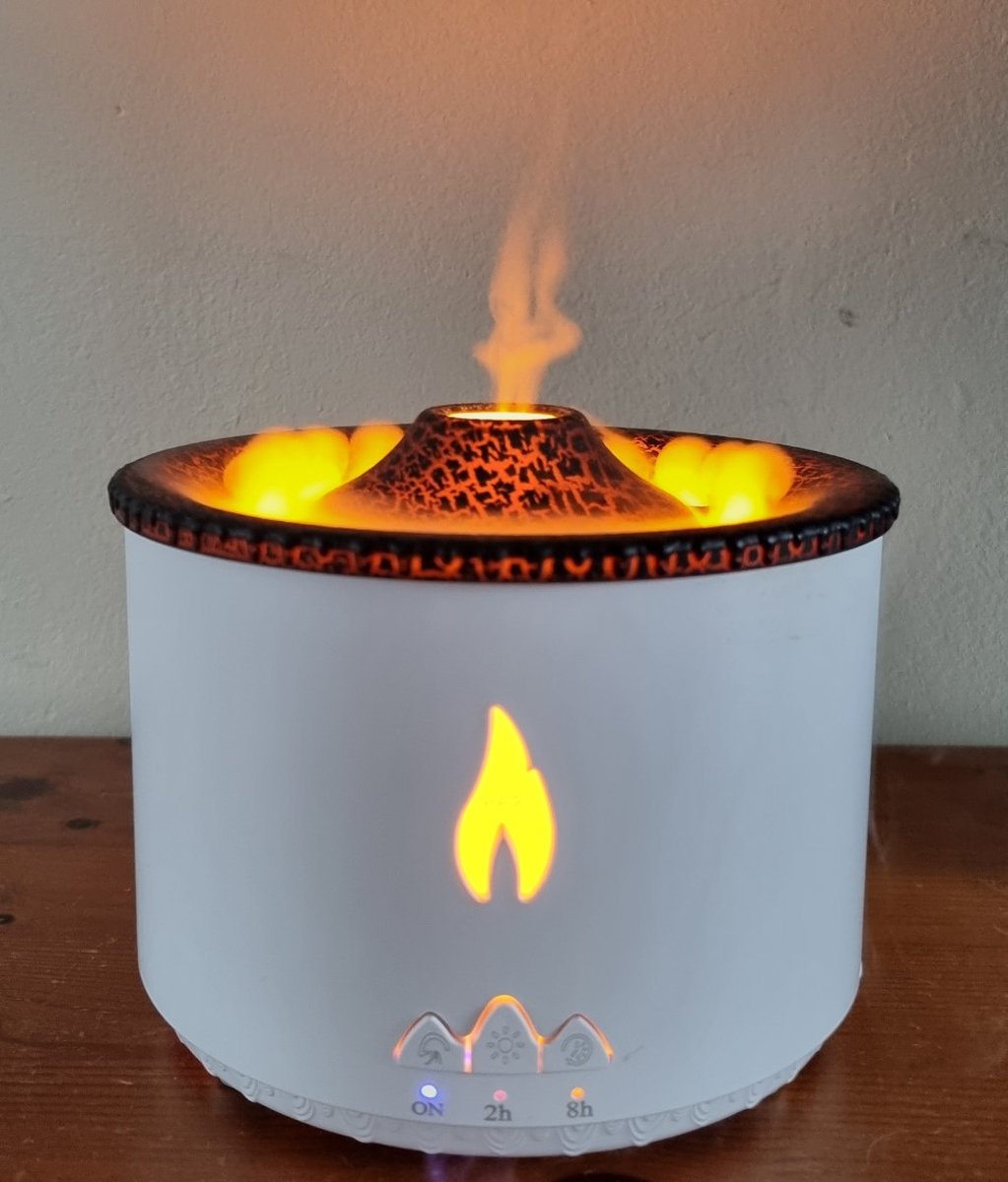 Goedkoopste Aroma Diffuser - Diffuser - aromatherapie - Verneverlaar - Lucht bevochtiger - 360ML - olie verdamper - Vulcano