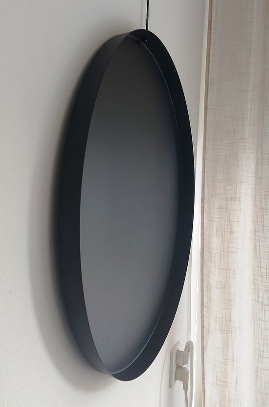 Luxe industriële magneetbord HAMZA inclusief magneetjes - Zwart