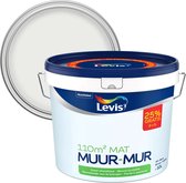 Levis Muurverf - Mat - Wit - 10L - 8+2L Gratis