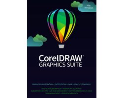 CorelDRAW Graphics Suite Agnostic - 1 Jaar - NL/EN/FR Versie - PC