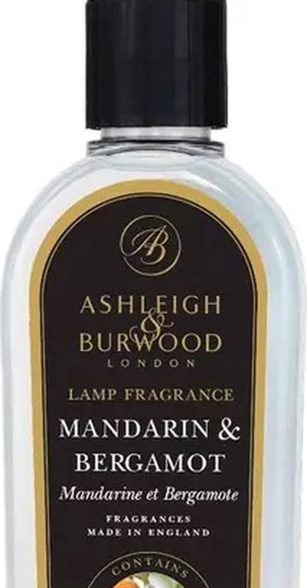 2x Ashleigh & Burwood Mandarin & Bergamot 500 ml Lamp Oil