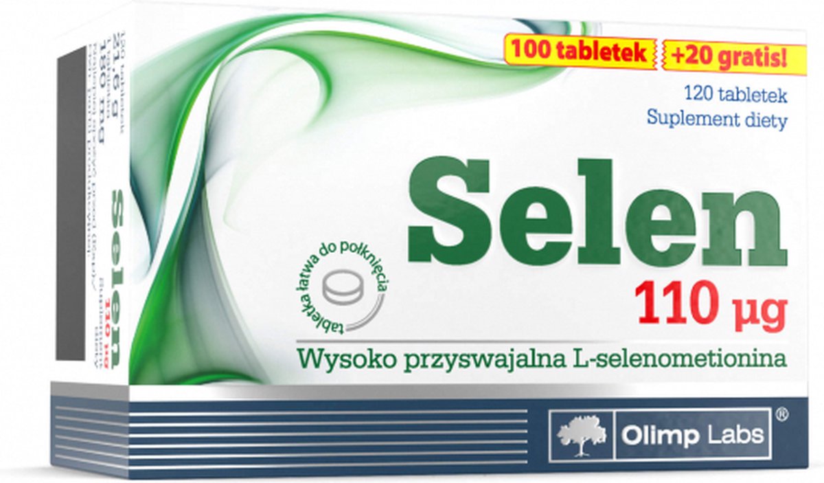 Goedkoopste Selenium 110 µg 120 tabletten, immuunversterkend, antioxidant, ondersteunt de schildklierfunctie en verbetert de vruchtbaarheid