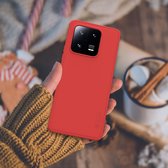 Coque Nillkin Super Frosted Shield Xiaomi 13 Pro Coque Arrière Rouge