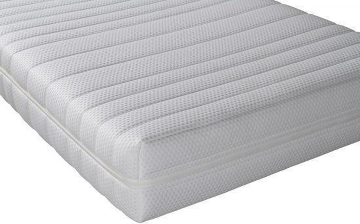 Matras Comfortschuim 20cm dik 180x200 cm tweepersoons matras - zetelsenbedden - afritsbaar tijk - Koudschuim