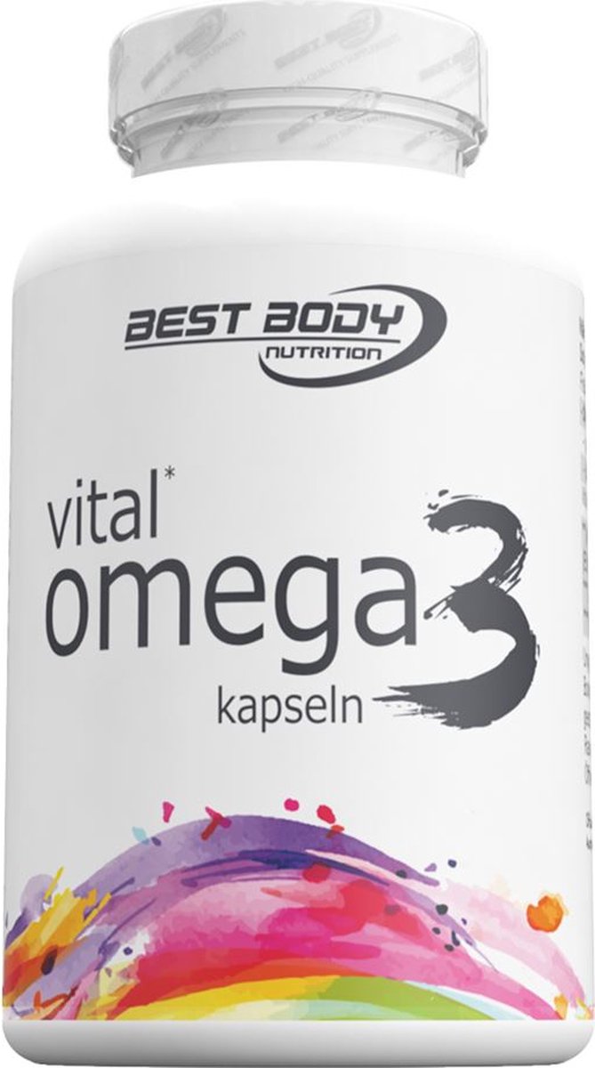 Goedkoopste Vital Omega-3 Fish Oil 120 capsules - hoogwaardige visolie | Best Body