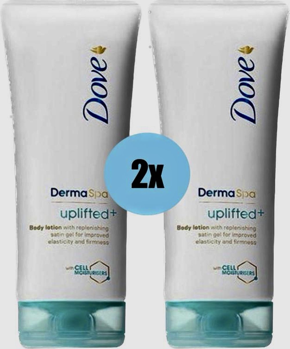 Dove DermaSpa Uplifted+ - 200 ml - Bodylotion 1+1