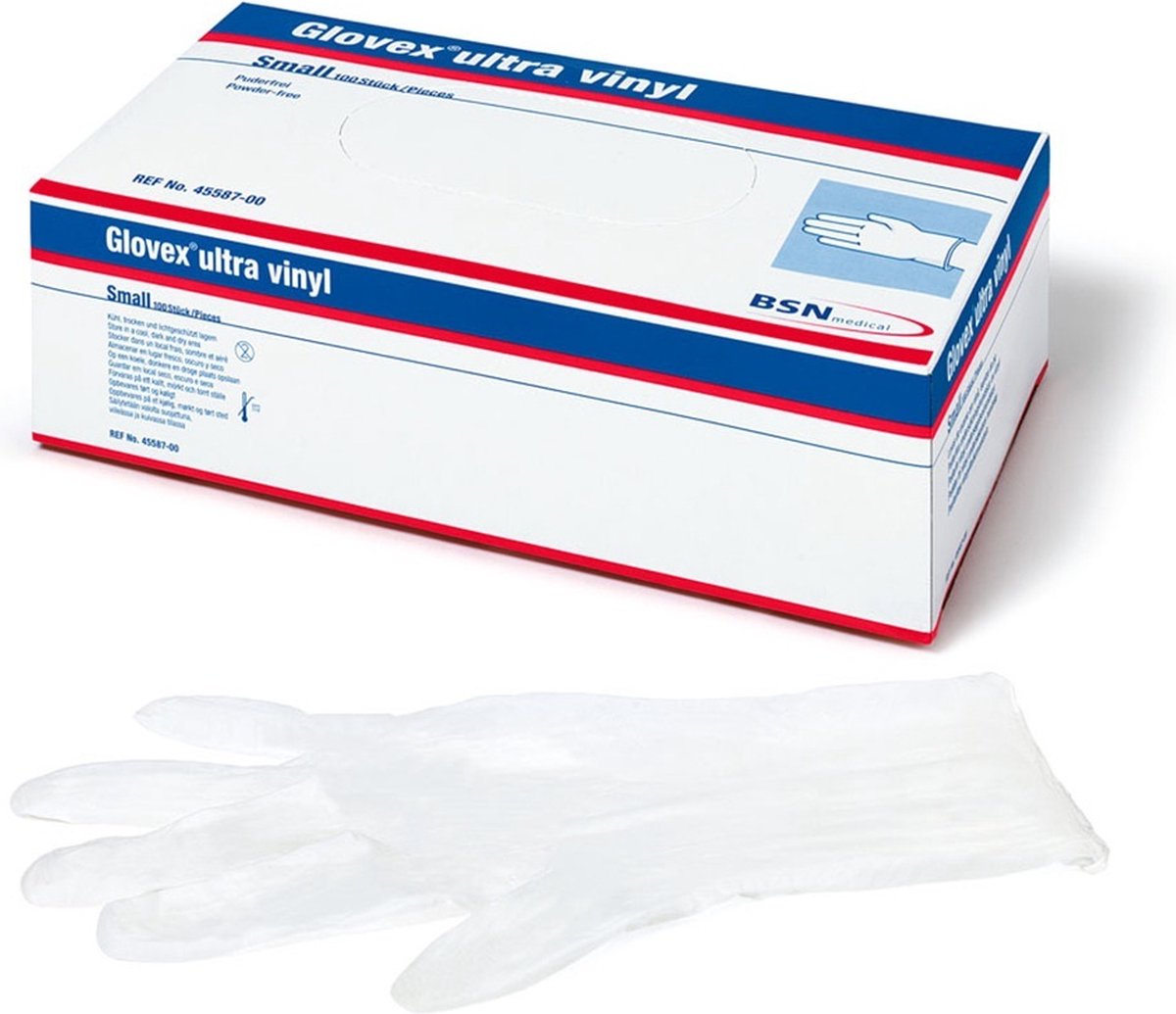 Goedkoopste Glovex Handsch Vinyl Med