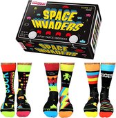 Oddsocks Space Invaders Heren Mismatched 39-46