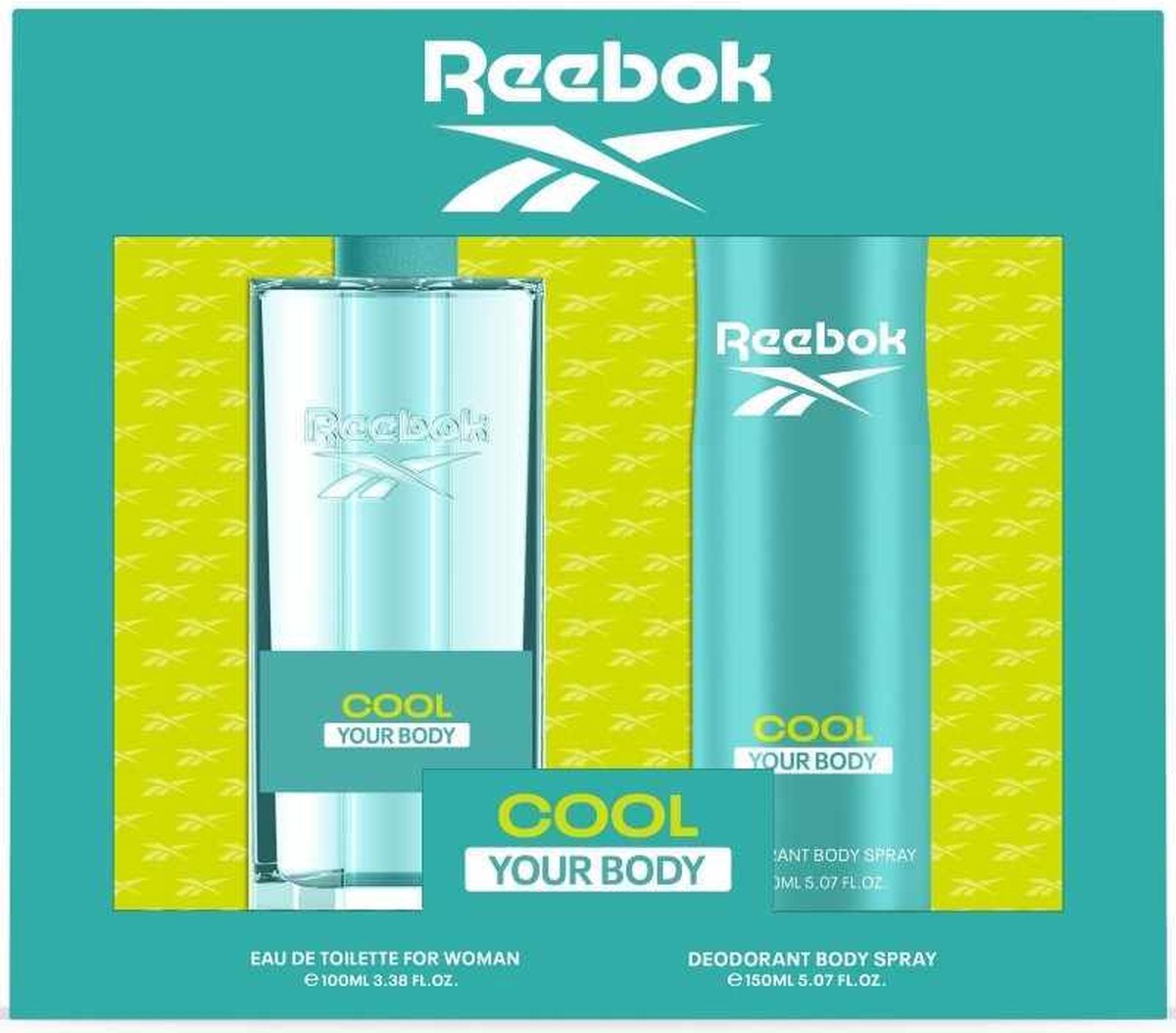 Goedkoopste Reebok Cool Your Body 3.4 Edt L 5.0 Body Spray