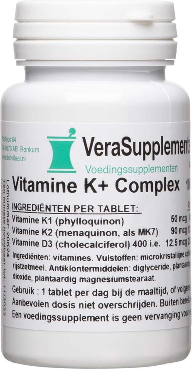 Goedkoopste BIOVITAAL VIT K PLUS COMP