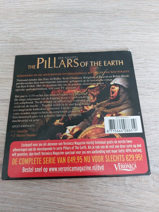 Wallet Pillars Of The Earth (Dvd), Natalia Worner Dvd's bol