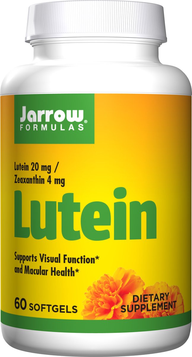 Lutein 20mg 60 softgels oogbeschermende luteine en zeaxanthine