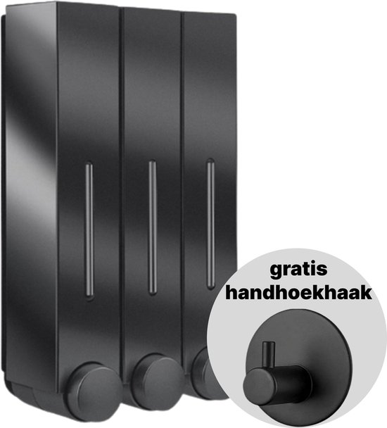 HACEKA Zeepdispenser Edge wandmontage chroom glanzend kopen