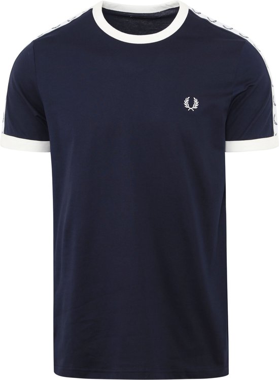 Fred Perry - T-Shirt Navy M4620 - Heren - Modern-fit