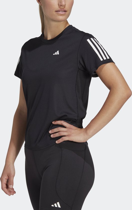 adidas Performance Own the Run T-shirt - Dames - Zwart- S