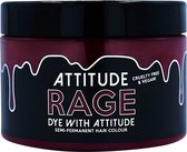 Attitude Hair Dye - Rage Semi permanente haarverf - Donkerrood