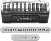 Slagletters Typewriter, luxe, Klein, 3 mm